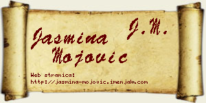 Jasmina Mojović vizit kartica